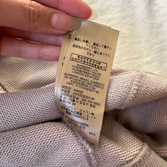 Burberry Grey Lilac crewneck sweater - Picture 4 of 6